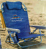Tommy Bahama Backpack Beach Chair, Aluminum, ( Sailfish and Palms) New