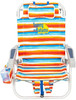 Tommy Bahama Backpack Beach Chair, Aluminum, ( Sailfish and Palms) New