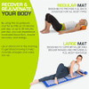 ProsourceFit Acupressure Mat and Pillow Set for Pain/Relax Muscle - Orange New