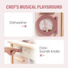 Robud Play Kitchen for Kids Toddlers, Wooden Play Kitchen, Toy Kitchen - Pink New