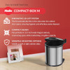 Hailo Compact-Box M Built-in Kitchen Trash Can Lid-Lift System X0046QRFEJ - SS New