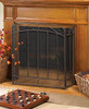 Modern Fireplace Screen Contemporary Rustic Classic Screens Black B077836MFX New