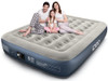 iDOO Queen Size Air Mattress Inflatable Airbed Built-in Pump 80x60x13in - Black