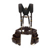 OX FRAMING LEATHER TOOL BELT + SUSPENDERS - BROWN