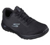 124094W SKECHERS WOMEN'S GO WALK JOY ECSTATIC SNEAKER WIDE SIZE 9.5 Black New