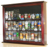 Shot Glass Shooter Case Small Wall Curio Cabinet B00AYM20PM - Mahogany Frame New