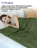 YnM Weighted Blanket & Duvet Cover Hot Cold Set 3 Pieces Teddy Bear Velvet New