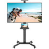 DORPU Mobile TV Cart for 32-55 Inch LED LCD 4K Flat Curved Screen TVs - Black New