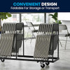 Flash Furniture Hercules Metal Folding Chair Cushioned Seat B006TAOB00 - Gray New