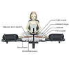 Trkee Leg Stretcher Leg Extension Machine for Home Use - B08W1P9HV4 New