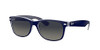 RAY-BAN RB2132 NEW WAYFARER GRADIENT SQUARE SUNGLASSES, 55MM, NON-POLARIZED