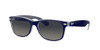RAY-BAN RB2132 NEW WAYFARER GRADIENT SQUARE SUNGLASSES, 55MM, NON-POLARIZED