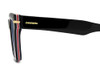 CARRERA 316/S M4P STRIPED BLACK 52/21/150 MAN SUNGLASSES - DARK BLUE SHADING