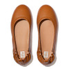 Q74-399-045 FitFlop Allegro Ballet Flats WOMEN 8 LIGHT TAN