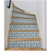 NuWallpaper NU1648 Navy Grand Trellis Peel & Stick Wallpaper, Blue New