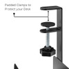 Length Adjustable Black Under Desk Cable Management Tray Up to 47’’ No Drill New
