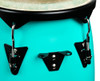 LP646D-SF Discovery 10-inch and 11-inch Conga Set with Double Conga Stand -Foam New
