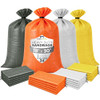KEEP N STORE HEAVY DUTY SAND BAGS PACK OF 6 18x30 inches, 75 Pounds Volume