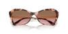 VOGUE EYEWEAR WOMENS CAT EYE SUNGLASSES, 56MM - ROSE HAVANA/PINK GRADIENT BROWN