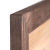 Rustic Wooden Poster Picture Frame 18x24 Wall Mounting Photo Frame - Brown Wenge New