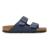 BIRKENSTOCK UNISEX SOFT FOOTBED BIRKO-FLOR SANDALS- SIZE: MEN 7N WOMEN 9N - BLUE