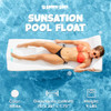 TRC Recreation Sunsation Pool Float 1.75" Thick Foam Lounger Mat 70" x 26" New