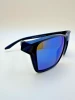 OAKLEY SYLAS SUNGLASSES MATTE BLACK FRAME PRIZM SAPPHIRE LENSES 60-17-140 3P