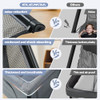 ELEMARA 2 IN 1 BABY TRAVEL CRIB EASY-SET UP PORTABLE CRIB COMFORTABLE MATTRESS