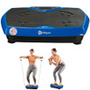 LIFEPRO HEXAPLATE VIBRATION PLATE EXERCISE MACHINE - BLUE/BLACK