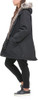 LW7WP625 LEVI'S WOMEN'S FAUX FUR LINED HOODED PARKA JACKET, SIZE 2X, BLACK