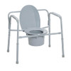 Drive Medical Bariatric Folding Commode for Bathroom Safety New
