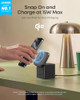 ANKER 3-IN-1 CUBE MAGSAFE COMPATIBLE QI2 15W FOLDABLE CHARGING STATION - BLACK