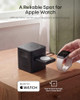ANKER 3-IN-1 CUBE MAGSAFE COMPATIBLE QI2 15W FOLDABLE CHARGING STATION - BLACK