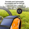 Alpha Digital SFZD-40 40W 18V Foldable Portable Solar Charging Panel - Black New