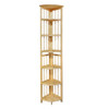 Casual Home 4-Shelf Corner Folding Bookcase, Natural B0047T6K5O - NEW New