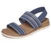 114704 Skechers Bobs Women's DESERT KISS LOW-BREEZY STRIPE SIZE 11 NAVY New