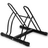 Goplus® Two Bicycle Bike Stand Rack Cycling Rack Floor Storage Organizer - NEW New