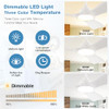 warmiplanet Ceiling Fan with Lights Warmiplanet 042 Can - 2 Pack - White New
