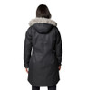 179975 Columbia Women Suttle Mountain Long Insulated Jacket, Black, 2XL New