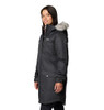 179975 Columbia Women Suttle Mountain Long Insulated Jacket, Black, 2XL New