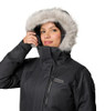 179975 Columbia Women Suttle Mountain Long Insulated Jacket, Black, 2XL New