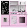 Best Choice Products Wooden Play Kitchen for Kids, Pretend Play Cooking Toy New