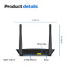 LINKSYS WIFI 5 ROUTER DUAL-BAND 1,000 SQ. FT COVERAGE - E5350 - BLACK