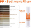 iSpring FP25B High-Capacity 20” x 4.5” Sediment Water Filter Cartridge, 5 Micron New