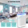 AZEUS True HEPA Air Purifier for Large Rooms - GL-FS32 - White/Black