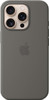 APPLE IPHONE 16 PRO SILICONE CASE MAGSAFE WIRELESS CHARGING - STONE GRAY