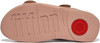 FITFLOP LULU ADJUSTABLE LEATHER SLIDES - SIZE: WOMEN 8.5 - BEIGE