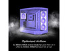 HYTE Y50 RGB Essential Aesthetic Gaming PC Case - 4 aRGB Fans (1x 120mm + 1x