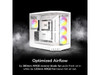 HYTE Y50 RGB Essential Aesthetic Gaming PC Case - 4 Included aRGB Fans (1x 120mm