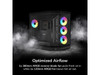 HYTE Y50 RGB Essential Aesthetic Gaming PC Case - 4 Included aRGB Fans (1x 120mm